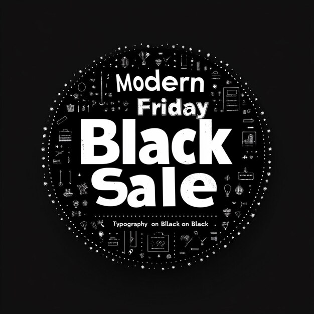 Photo black friday sale word cloud