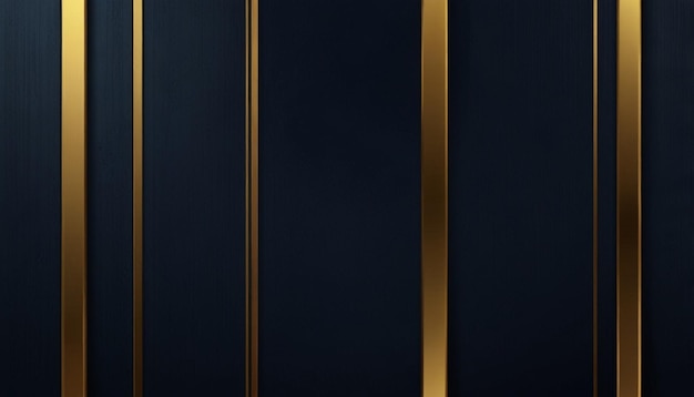 a black and gold door with a gold frame