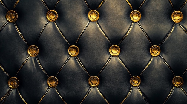 Photo black and gold leather texture design