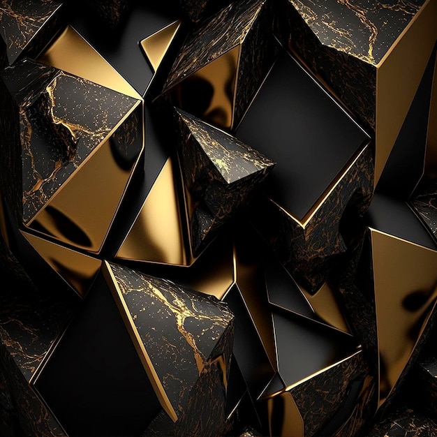 Black and Gold Luxury Background