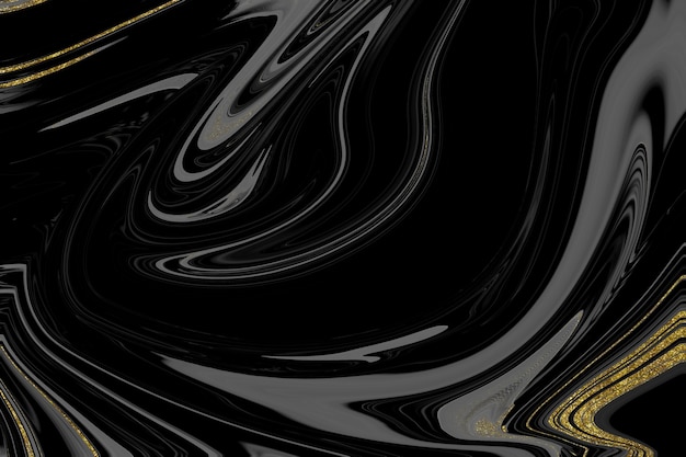 Black and gold marble texture