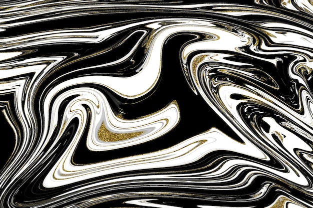 Black and gold marble texture