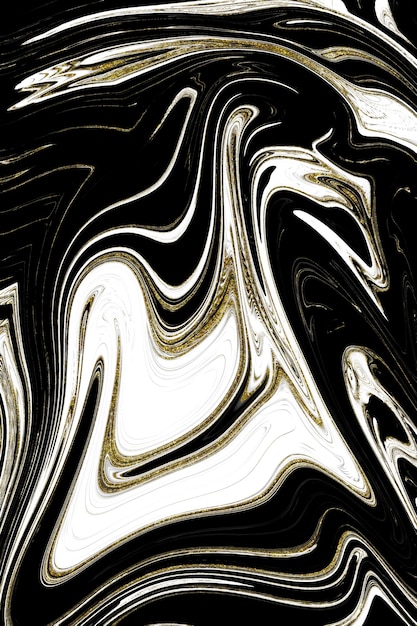 Black and gold marble texture