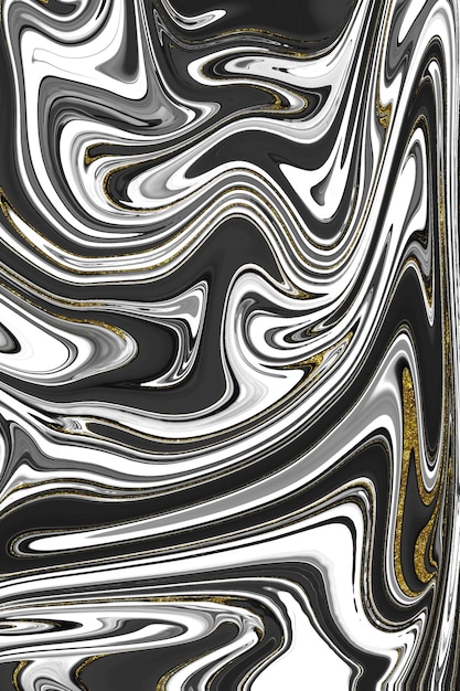 Black and gold marble texture