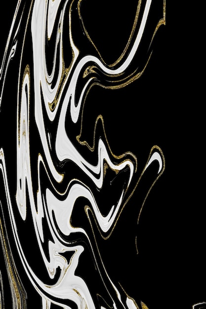 Black and gold marble texture