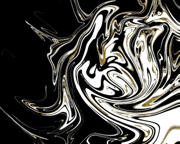 Black and gold marble texture