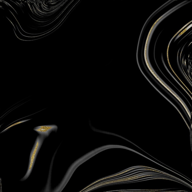 Black and gold marble texture