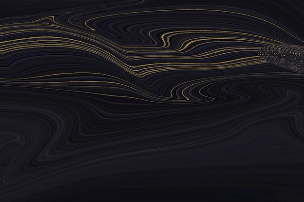 Black and gold marble texture