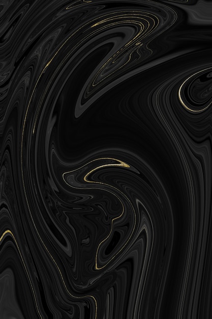 Photo black and gold marble texture