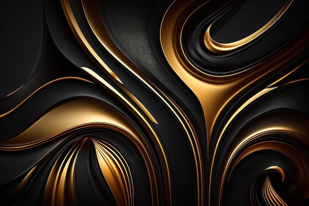 Black and gold wallpapers that are high definition and high definition