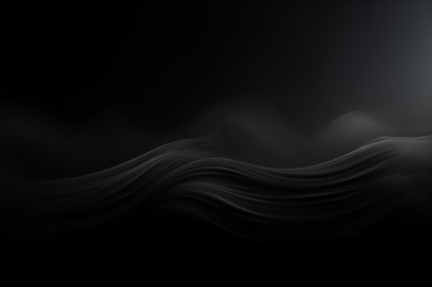 black gradient background and copy space