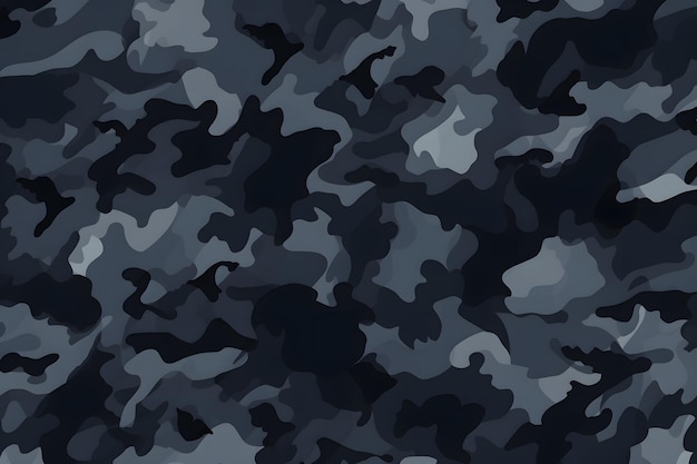 a black and gray background with a pattern of camouflage