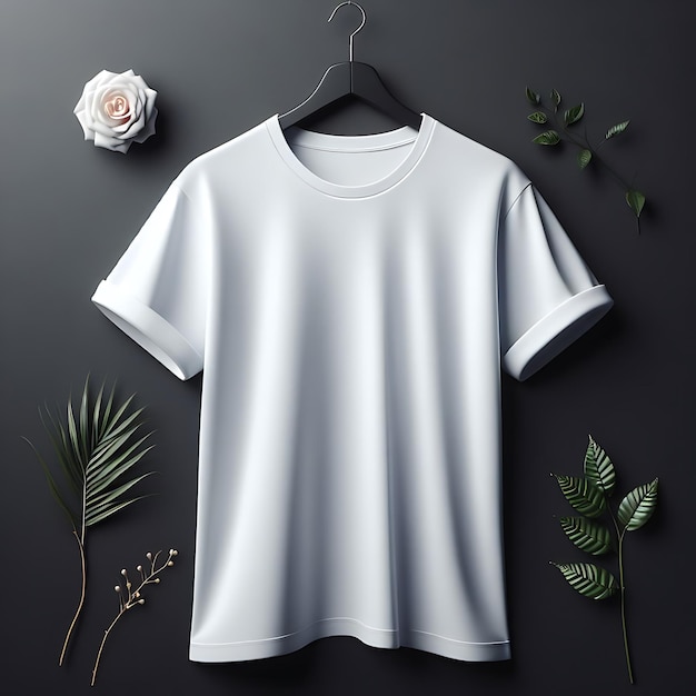 Black Gray and White TShirt Mockup Template Premium and High Quality