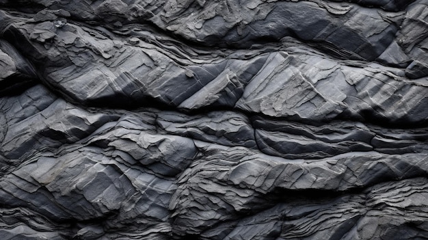 A black and grey rock background with a black pattern