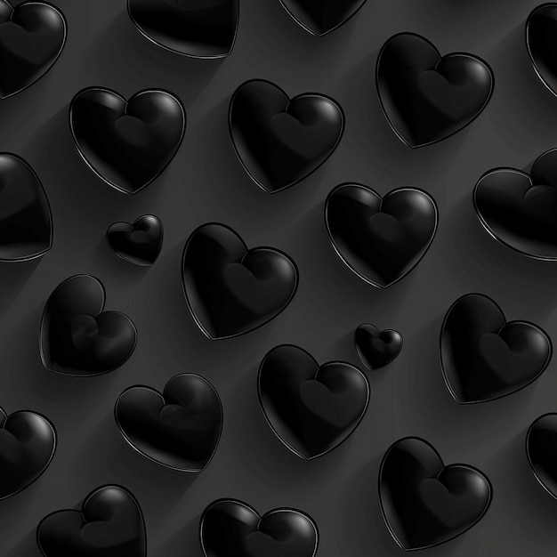 Black hearts background ar 11 style raw Job ID 2b646027d2d240e6919b2b4a4b91a893