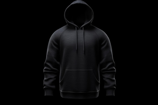 A black hoodie with the word ghost on it