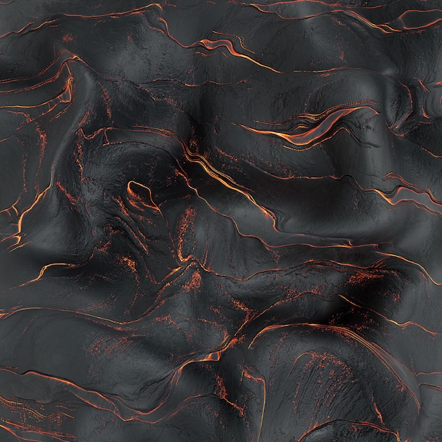 Black Lava abstract texture for pattern texture background and template