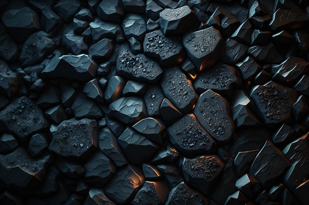 Black lava stone texture highly detailed texture abstract textures