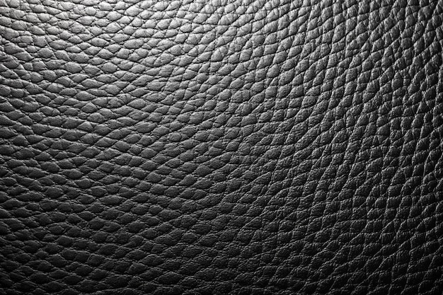 Black leather texture and background