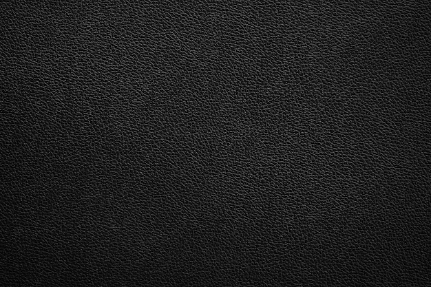 Photo black leather texture and pattern