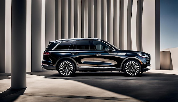 Black Lincoln Aviator Hybrid