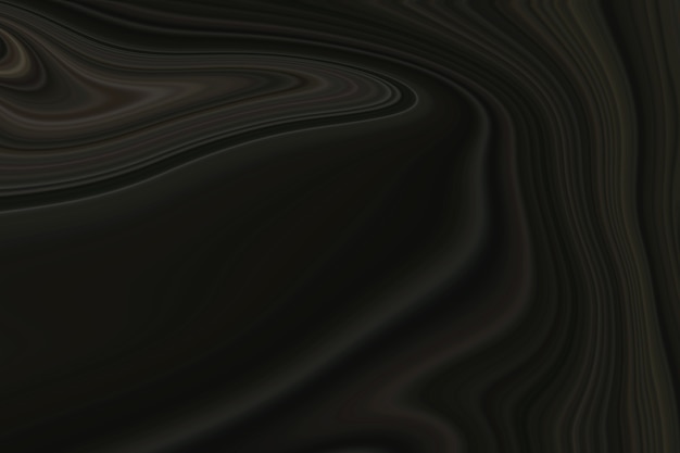 Black liquid marble background abstract flowing texture experimental art