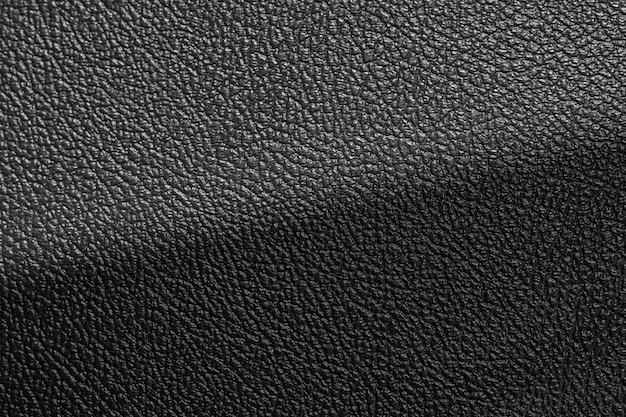 Black luxury leather texture background simple surface used us backdrop or products design