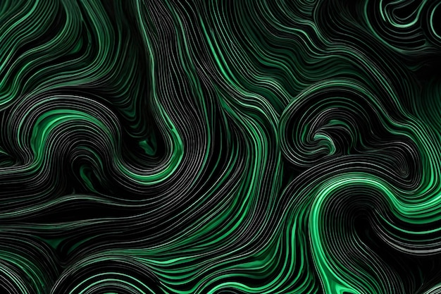 Black malachite background