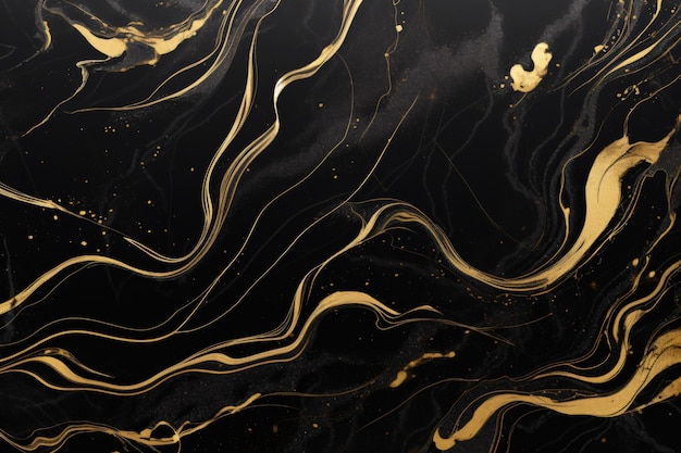 Black Marble Texture Ai generative