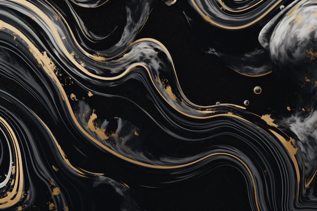 Black Marble Texture Ai generative