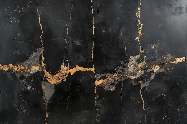 Black marble texture background for interior exterior decoration and industrial construction concept