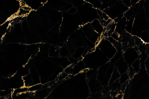 Black marble texture with natural pattern for background