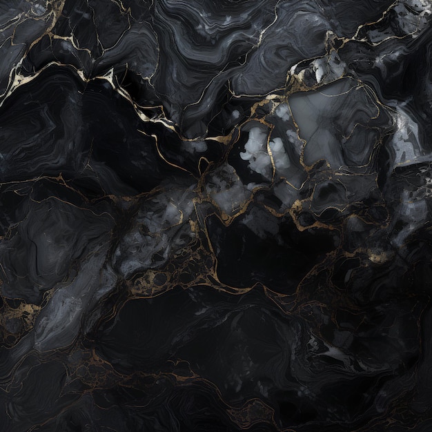 Black marble texture