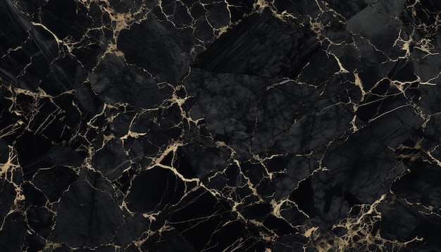 black marble with yellow gold veins luxury background texture pattern background wallpaper