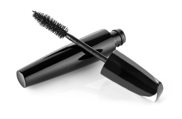 Black Mascara isolated on white background