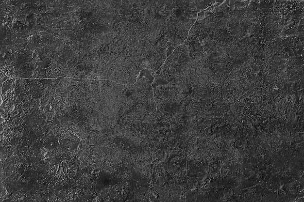 black old wall cracked concrete background / abstract black texture, vintage old background