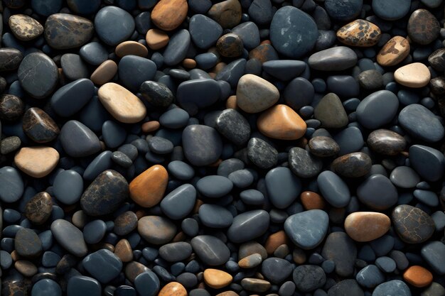 Black Pebbles Stone Background Pebbles Stone Background Stone Background Pebble Stones Pebbles Wallpaper AI Generative