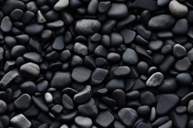 Black Plain Stone Background Ultra Realistic High Detail AI Generated