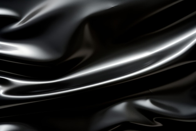 Photo black plastic wrap backgrounds silk transportation