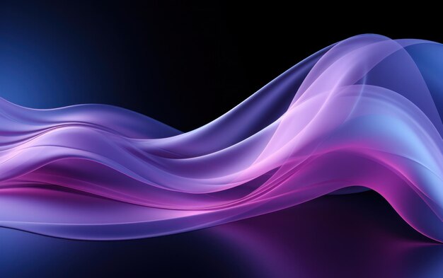 Black and purple abstract background with gradient in the style of precisionist lines and shapes