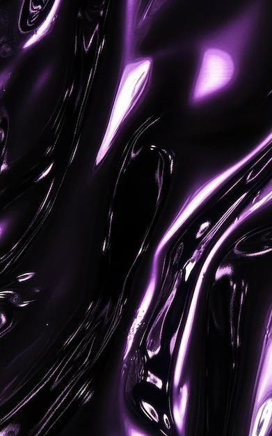 Black and Purple colored shiny plastic texture