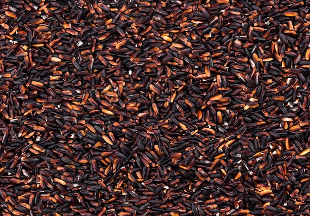 Black rice texture