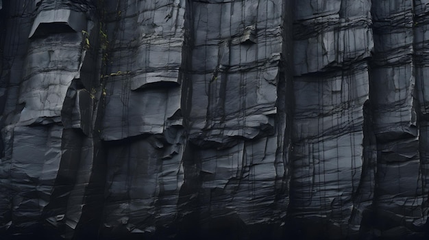 black rock cliffs texture UHD Wallpaper