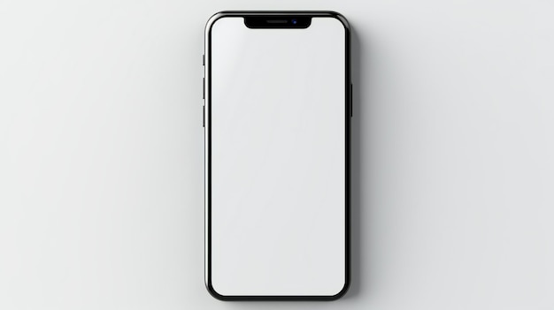 A black and silver phone with a white case that says iphone