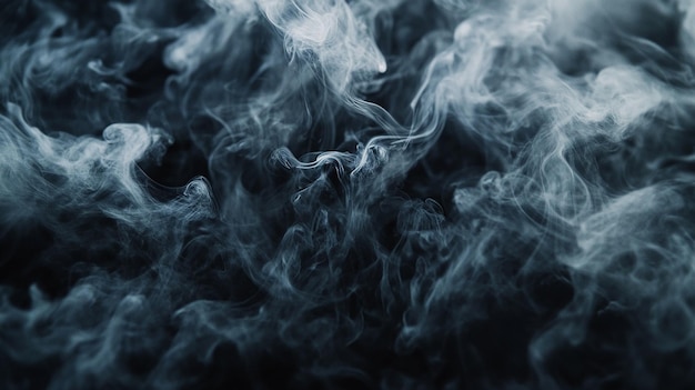 Black Smoke Background