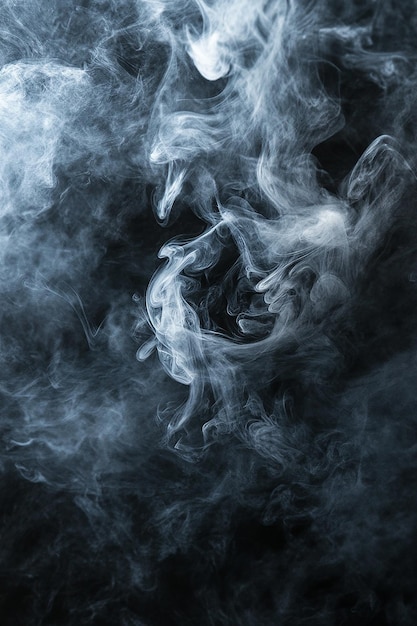 Black Smoke Background