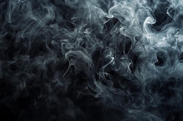 Black Smoke Background