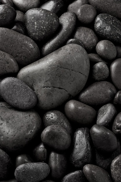 Black stone background