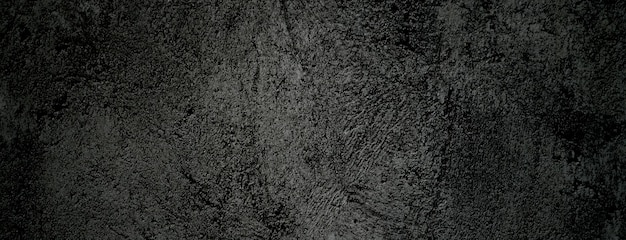 Black stone concrete texture background Dark grey black cement for background