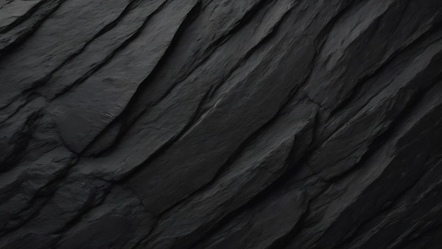 Black stone texture dark slate background